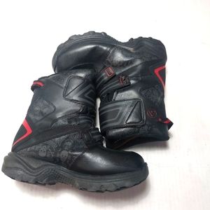 AIRWALK Black and Red Boots Size 6